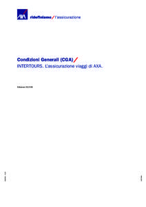 Condizioni Generali (CGA) INTERTOURS. L’assicurazione viaggi di AXA. WGR 068 I[removed] – 12.09