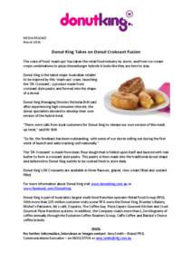 Retail Food Group / Doughnut / Croissant / Food and drink / Breakfast foods / Donut King