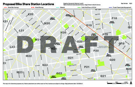 Proposed Bike Share Station Locations  L20 ue