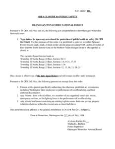 Wenatchee /  Washington / Geography of the United States / Wenatchee National Forest / Okanogan National Forest / Wenatchee – East Wenatchee metropolitan area / Washington / Cascade Range