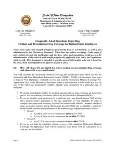 State Of New Hampshire DIVISION OF PERSONNEL Department of Administrative Services State House Annex – 28 School Street Concord, New Hampshire[removed]LINDA M. HODGDON