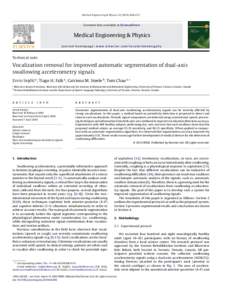 Vocalization removal for improved automatic segmentation of dual-axis swallowing accelerometry signals