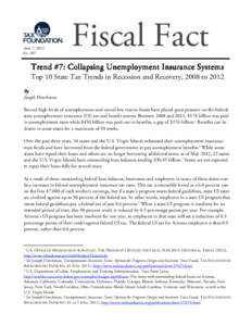 June 7, 2012 No. 307 Fiscal Fact  Trend #7