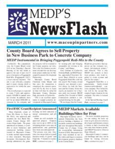 MEDP’S  NewsFlash MARCH 2011
