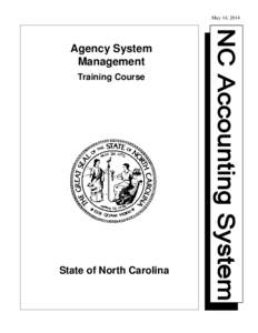 May 14, 2014  Agency System Management Training Course