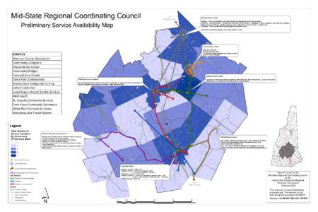 Mid-State Regional Coordinating Council  to Plymouth  Preliminary Service Availability Map