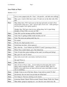 Prophets of Islam / Biblical exegesis / Life of Jesus in the New Testament / Jesus / Saint Peter / Son of God