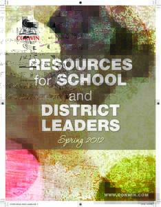 Resources for school and district leaders