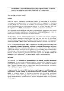 Climate change policy / Carbon finance / Reducing Emissions from Deforestation and Forest Degradation / Copenhagen Accord / Bali Road Map / United Nations Climate Change Conference / Deforestation / Forest Day / UN-REDD / Environment / Forestry / United Nations Framework Convention on Climate Change