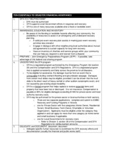 Emergency management / Humanitarian aid / Occupational safety and health / Recovery plan / American Recovery and Reinvestment Act / Public safety / Management / Disaster preparedness / 111th United States Congress / Presidency of Barack Obama