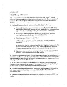 Wisconsin Child and Family Services Plan - Attachment C - Title IV-B, subpart 1 Assurances