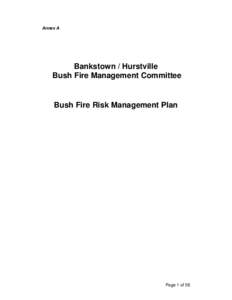 Suburbs of Sydney / Natural hazards / Actuarial science / Risk management / Security / Hurstville /  New South Wales / George W. Bush / New South Wales Rural Fire Service / Wildfire / Management / Risk / Ethics