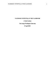 Social information processing / Philosophy of education / Social networking service / E-learning / Virtual education / Facebook / Inclusion / Criticism of Facebook / Education / Distance education / Educational psychology