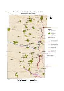 Forest Preserve District of Kane County Properties 2014 Approximately 20,241 Acres Har r Jetter