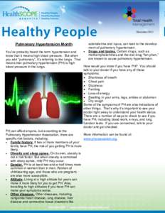 December[removed]Pulmonary Hypertension Month