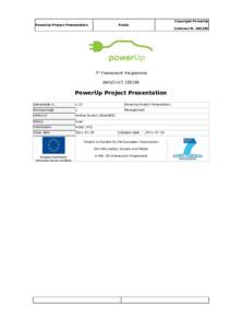 Copyright PowerUp PowerUp Project Presentation Public  Contract N[removed]