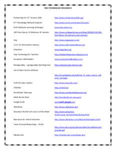 Microsoft Word - Free Technology Resources.docx