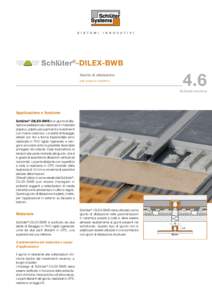 Schlüter®-DILEX-BWB Giunto di dilatazione per posa in esterno 4.6