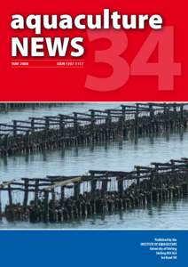 34  aquaculture NEWS MAY 2008