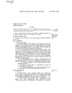 PUBLIC LAW 109–452—DEC. 22, [removed]STAT[removed]Public Law 109–452 109th Congress