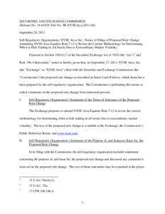 Stock market / NYSE Euronext / United States Securities and Exchange Commission / United States securities law / New York Stock Exchange / Flash Crash / NYSE Arca / Dow Jones Industrial Average / Euronext / Financial economics / Economy of the United States / Business