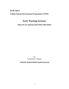 Microsoft Word - Early Warning  System Report.doc
