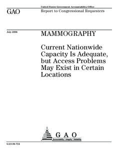 Mammography / Ribbon symbolism / Medical imaging / United States Preventive Services Task Force / Breast cancer / American College of Radiology / Digital infrared thermal imaging in health care / Medicine / Cancer screening / Mammography Quality Standards Act