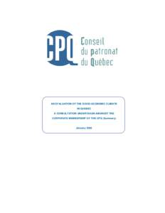 Rsultats du sondage bi-annuel - janvier 95 - anglais