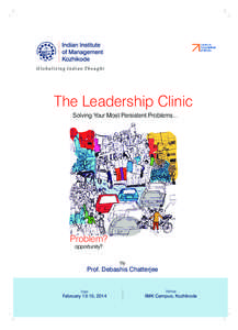 Leadership Clinic  4pages bro  venue iim campus 1 jan 14 Fnl Ptg chn