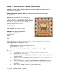 Blankets / Folk art / Quilt / Appliqué / Hat and Fragrance Textile Gallery / Ralli quilt / Textile arts / Quilting / Needlework