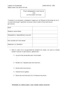 Inspection Académique Département des Côtes d’Armor