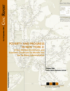 Civic Report No. 92 September 2014 POVERTY AND PROGRESS IN NEW YORK II: