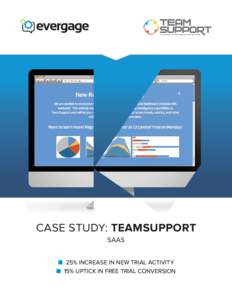 Team Support - Collaborative Customer Support Software http://www.teamsupport.com CASE STUDY: TEAMSUPPORT SAAS
