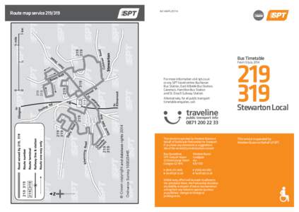 Stewarton / Barony and Castle of Corsehill / Madison and Fifth Avenues buses / Green Line 