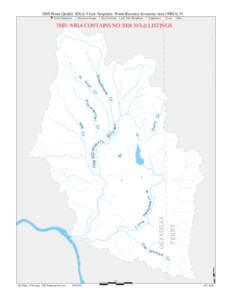 2008 Water Quality 303(d)-5 List: Nespelem Water Resource Inventory Area (WRIA[removed]d) Parameters: Dissolved Oxygen  Fecal Coliform