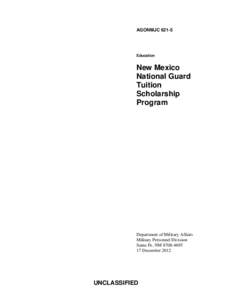 AGONMJC[removed]Education New Mexico National Guard