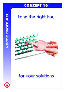 take the right key  ® vectorsoft AG