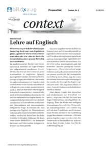 Presseartikel  Lehrbetrieb des Vereins Zuger Berufsbildungs-Verbund Context, Nr. 8