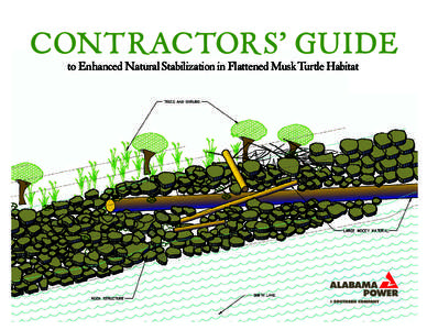 ContraCtors’ guide to enhanced natural stabilization in Flattened Musk turtle Habitat a  labama Power and our partners