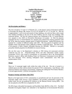 Aquifers / Soil contamination / Water pollution / Pollution / Water supply / Volatile organic compound / Trichloroethylene / Groundwater / Environment / Water / Earth