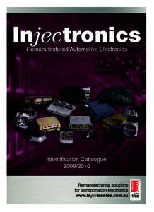 Remanufactured Automotive Electronics  Identification Catalogue[removed]Identification Catalogue[removed]