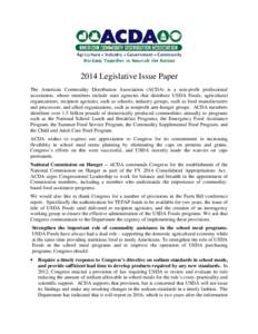 Microsoft Word - ACDA 2014 Legislative Issue Paper final.doc