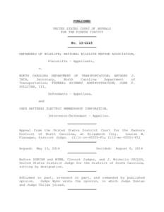 PUBLISHED UNITED STATES COURT OF APPEALS FOR THE FOURTH CIRCUIT No[removed]