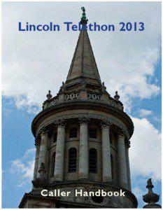 Lincoln Telethon[removed]Caller Handbook