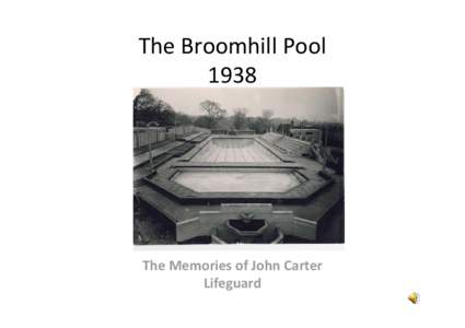 The Broomhill Pool 1938