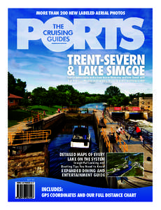 MORE THAN 200 NEW LABELED AERIAL PHOTOS  TRENT-SEVERN & LAKE SIMCOE Your Complete Guide to the Trent-Severn Waterway and Lake Simcoe with