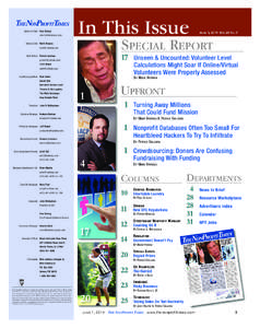 •June[removed]NPT_Layout[removed]:44 AM Page 3  Editor-in-Chief Paul Clolery [removed]  In This Issue