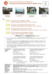 Holiday camp / Hostel / Tourism / Hong Kong / Travel / Eastern District /  Hong Kong / Lei Yue Mun Park and Holiday Village