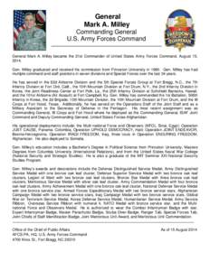 James L. Terry / Joseph Votel / United States / Military personnel / Year of birth missing