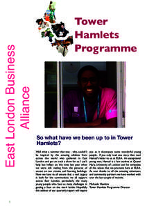 East London Business Alliance 1 Tower Hamlets